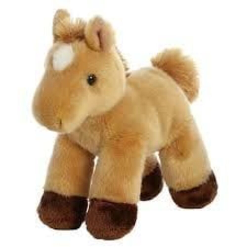 Aurora Adorable Mini Flopsie Prancer Extra Soft Plush Horse Stuff Animal Toy